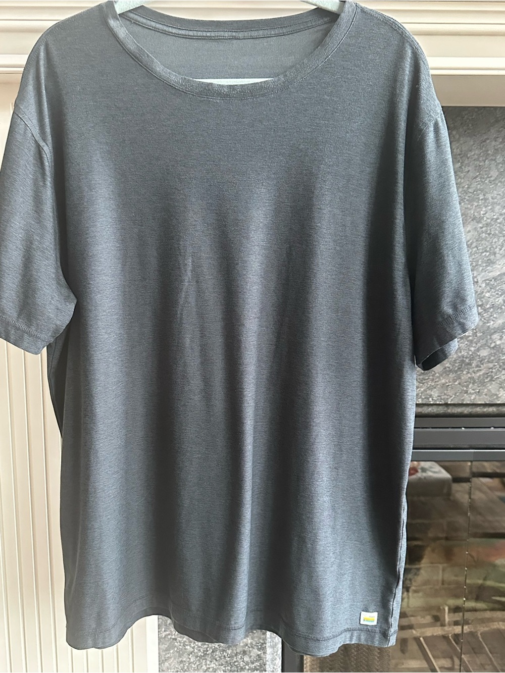 Vuori Charcoal Short Sleeve Crew Tee